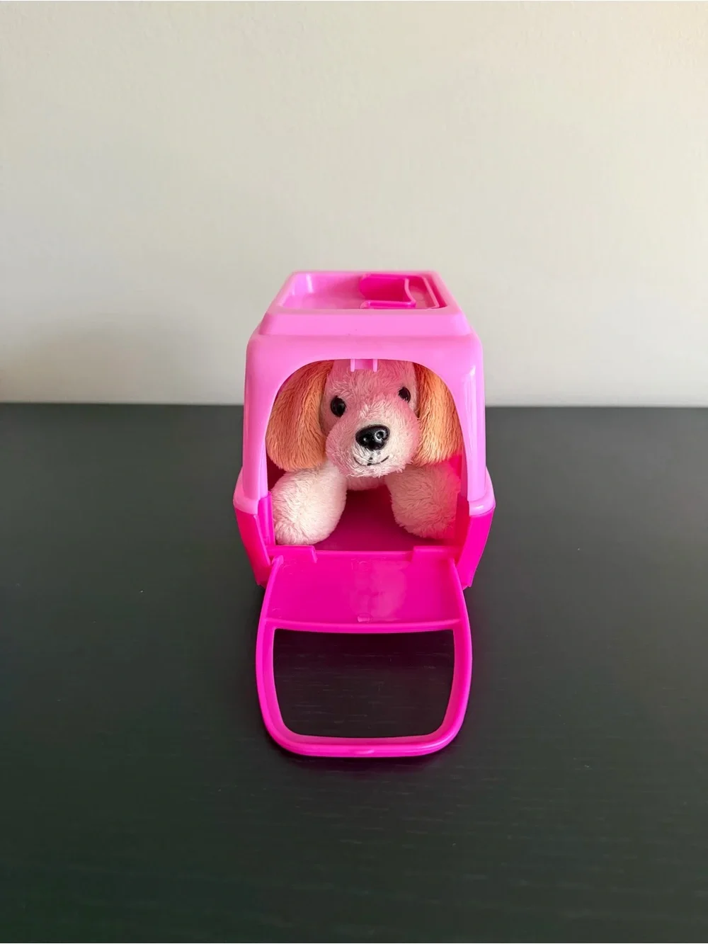 Polyfect Toys Puppy Dog Plush Pet Carrier Toy Pink Travel Stuffed Animal 2017